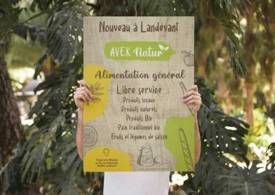 avek natur affiche